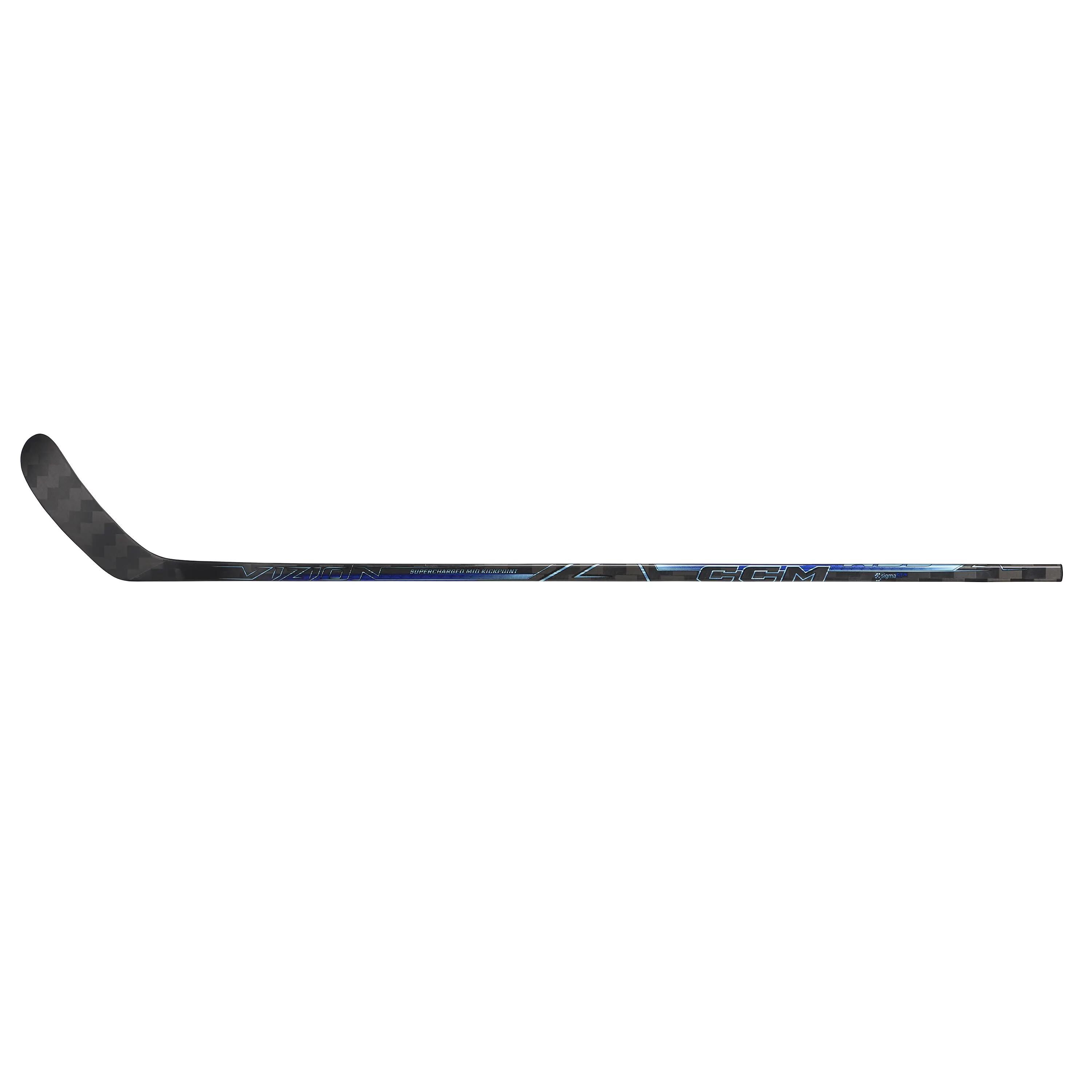 CCM 75 Schwarz Senior Composite-Hockeyschläger für Erwachsene – P29+ L 2/9