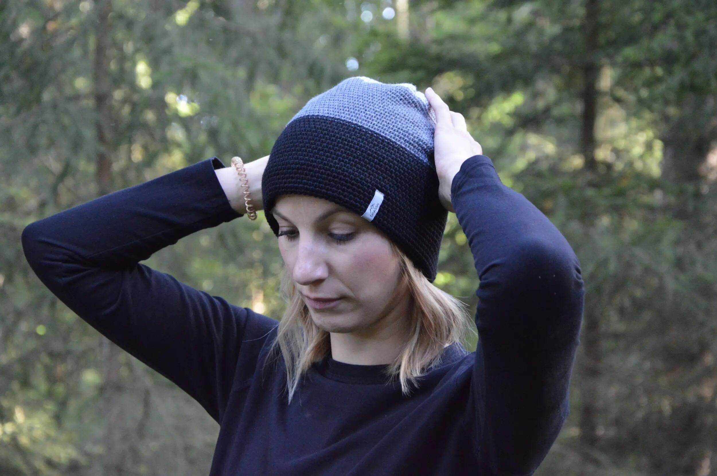 Berretto merino donna uomo Leuchtenberg, colore grigio 5/5