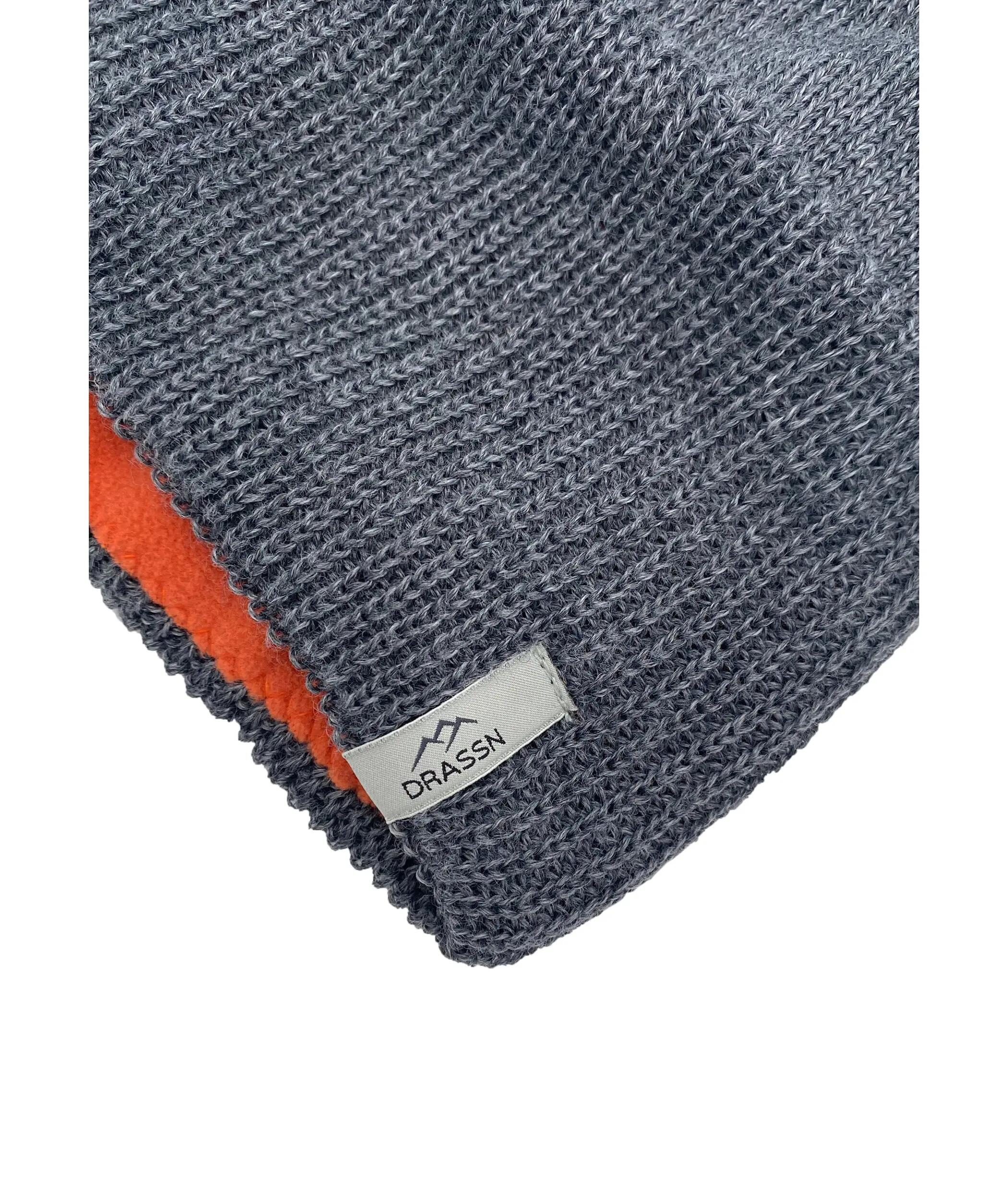 Berretto merino donna uomo Moosbach, colore grigio scuro 3/5