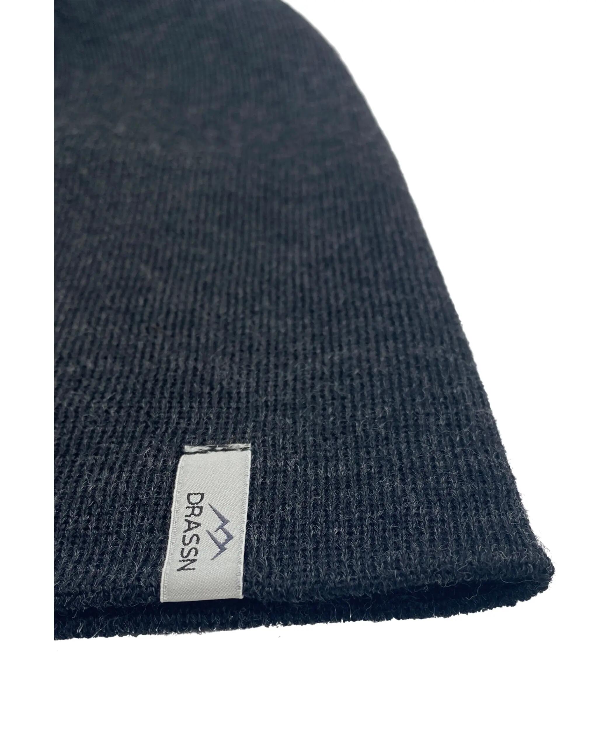 Bonnet mérinos femme homme Pleystein, coloris gris foncé 4/7