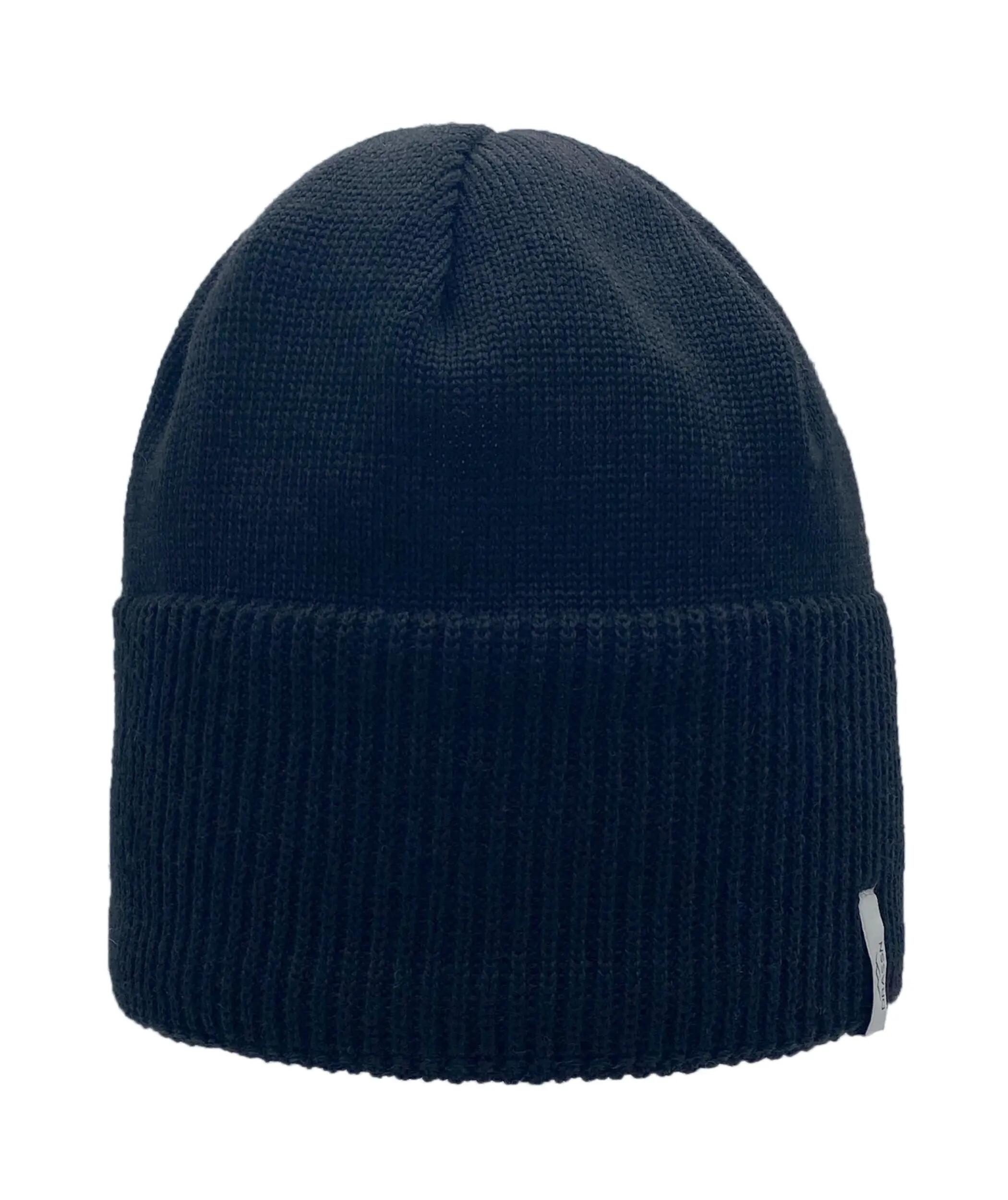 Bonnet mérinos femme homme Moosbach, coloris noir 3/7