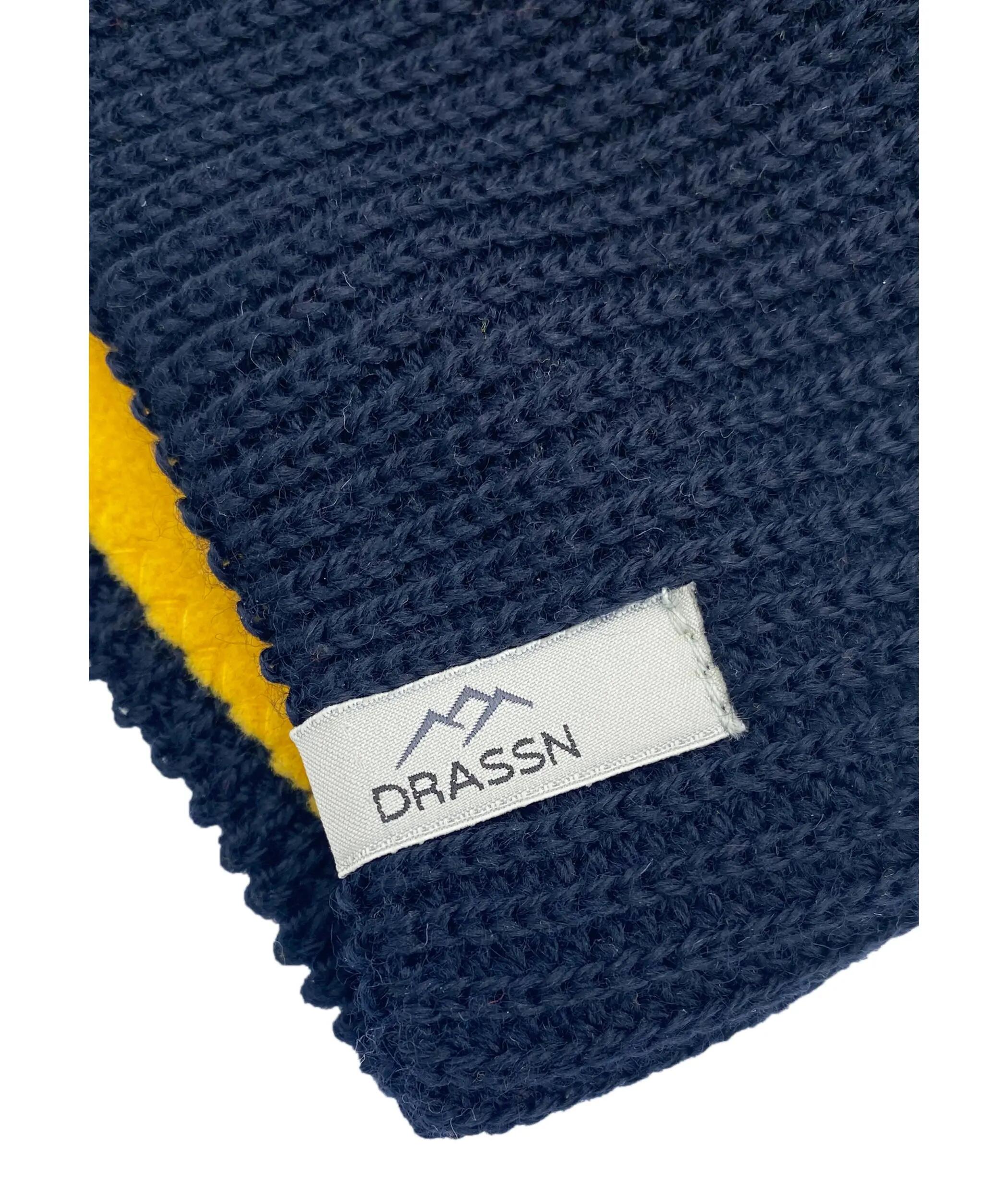 Berretto merino donna uomo Moosbach, colore blu scuro 3/7