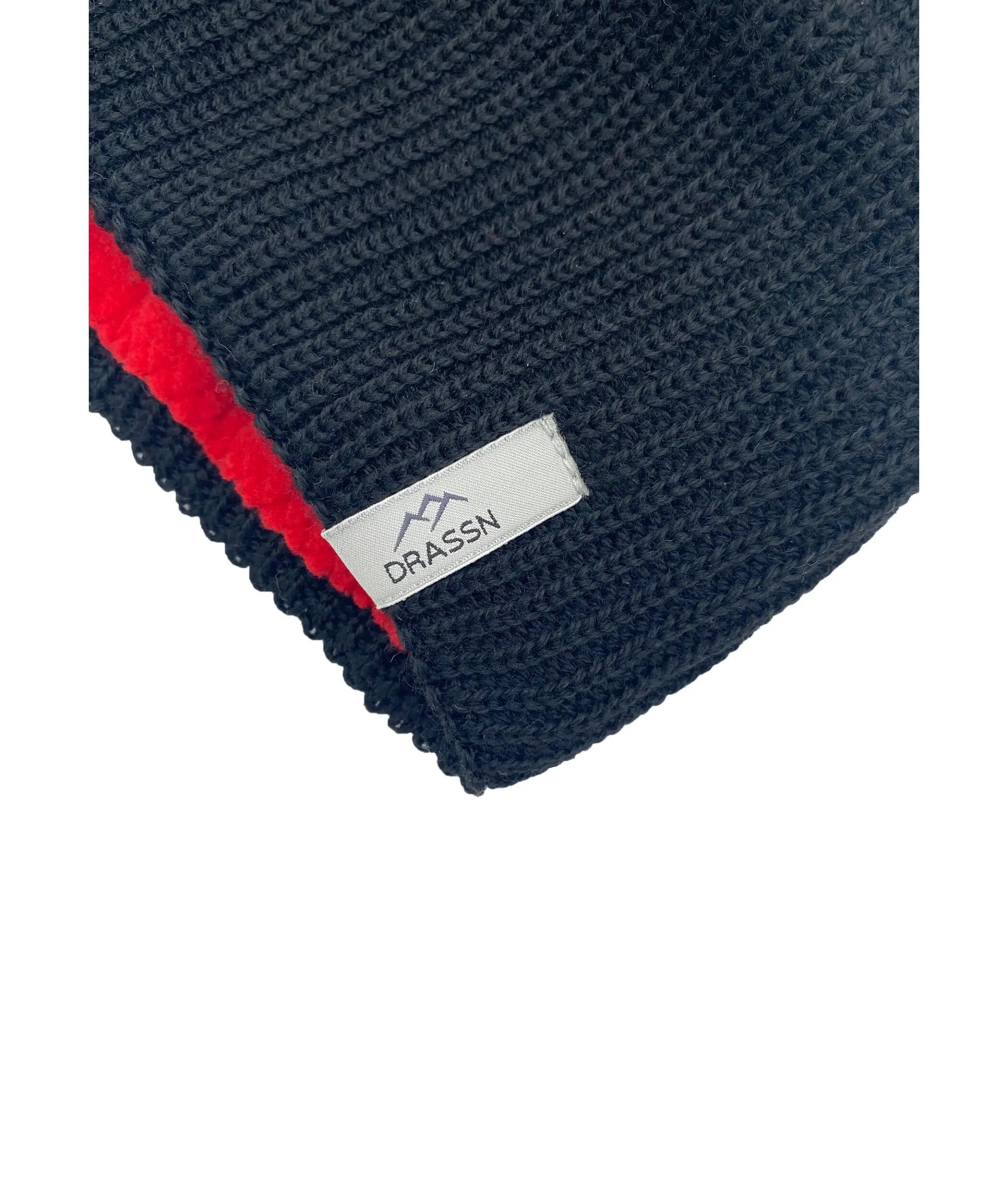 Bonnet mérinos femme homme Moosbach, coloris noir 2/7
