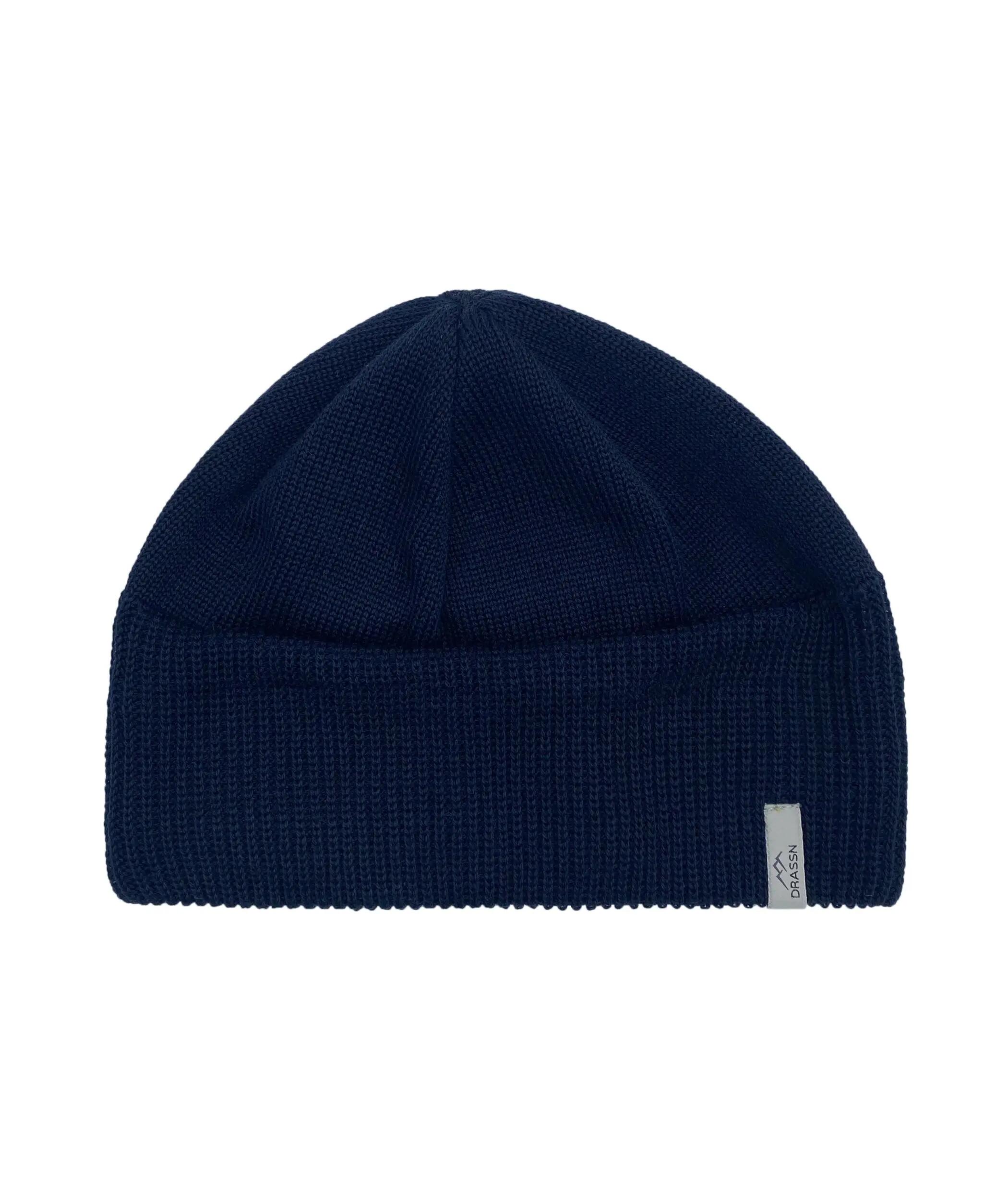 Berretto merino donna uomo Moosbach, colore blu scuro 2/7
