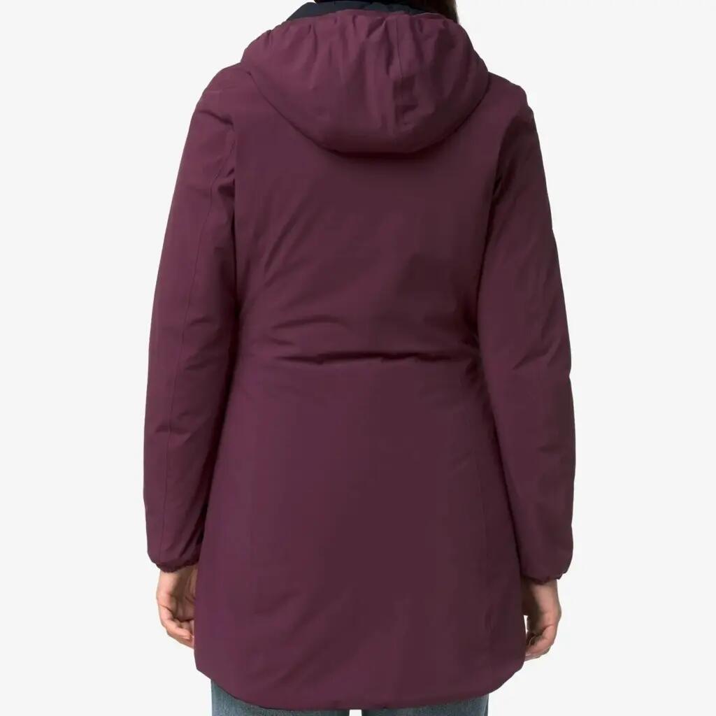 Kurtka K-WAY DENISE ST WARM DOUBLE Bordeaux