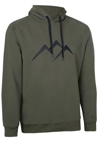Donna Uomo Trekking Felpa con cappuccio premium Waldau blu navy