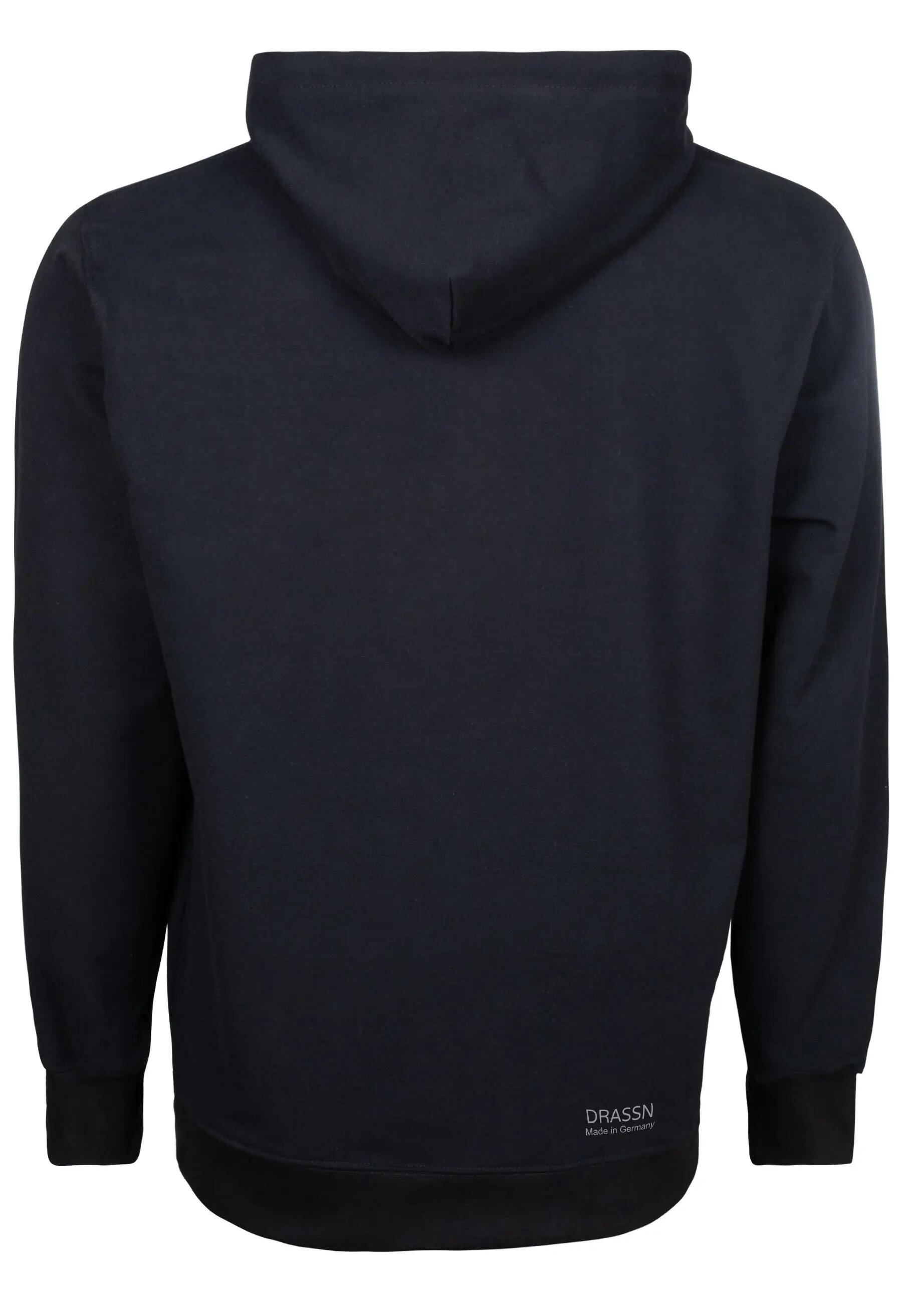 Donna Uomo Trekking Felpa con cappuccio premium Waldau nera grigia 3/4
