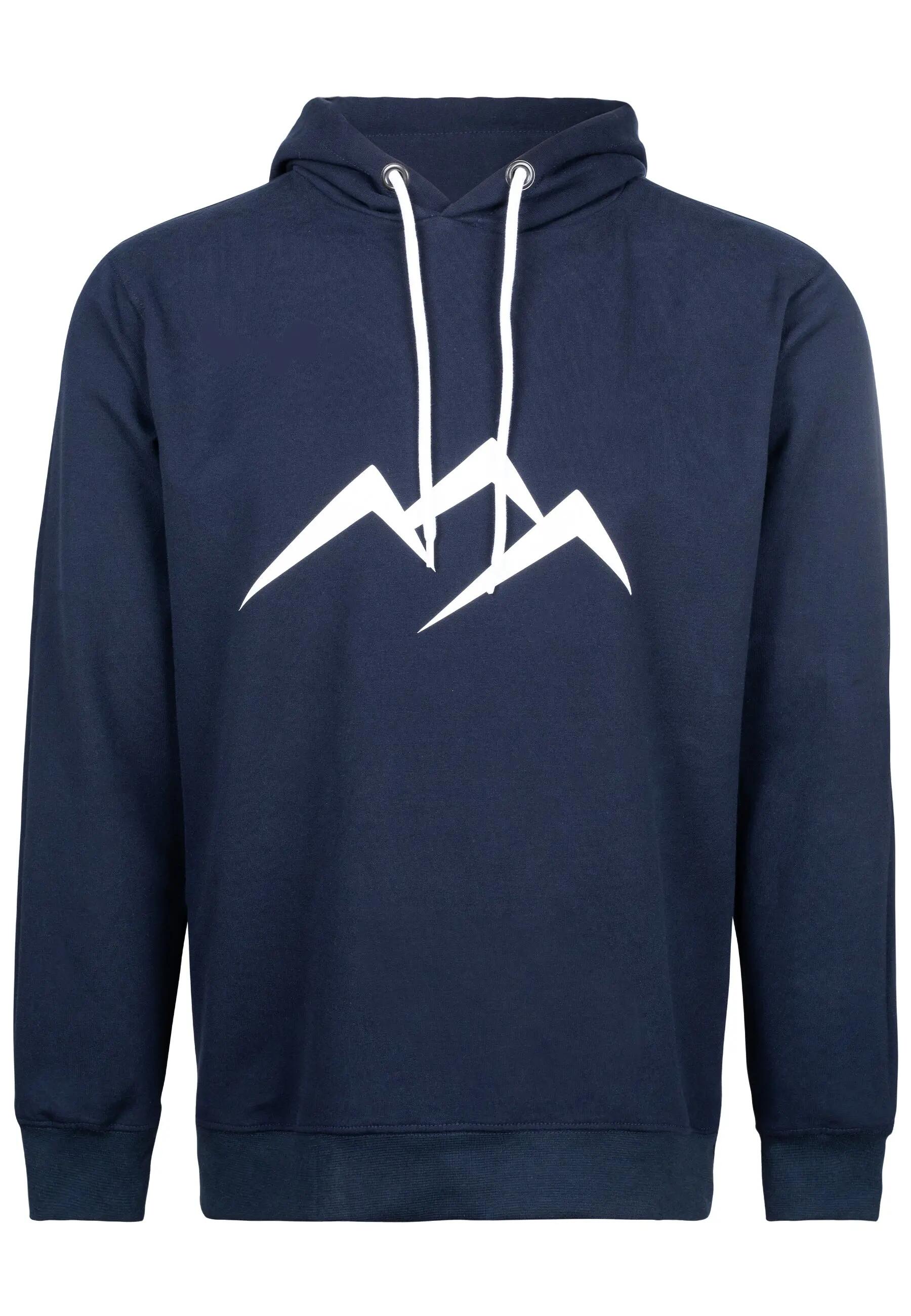 Donna Uomo Trekking Felpa con cappuccio premium Waldau blu navy 4/7