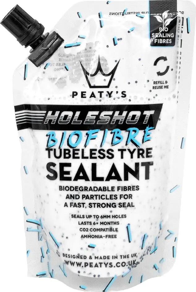 Preventief Peaty's Holeshot BioFibre Tubeless 120 ml 1/3