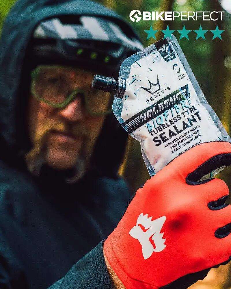 Preventief Peaty's Holeshot BioFibre Tubeless 120 ml 2/3