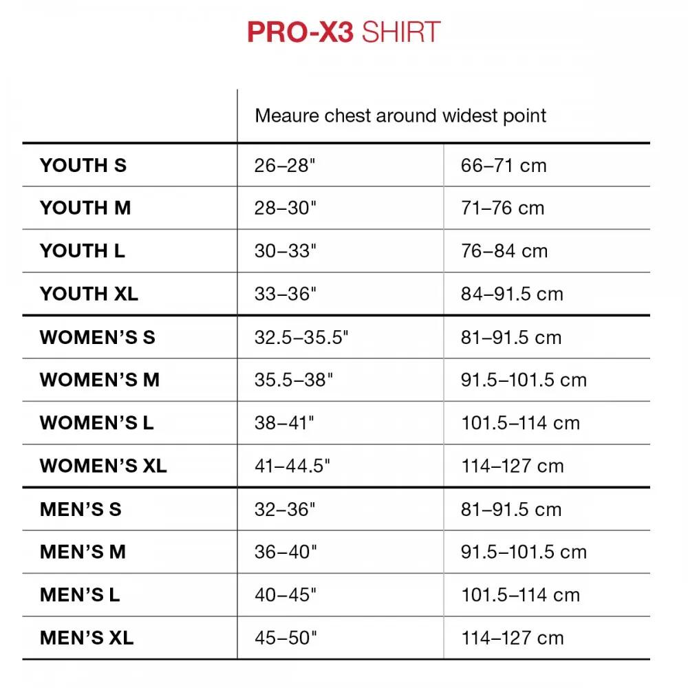 Camiseta G-Form Pro-X3 para niños Negra 3/3