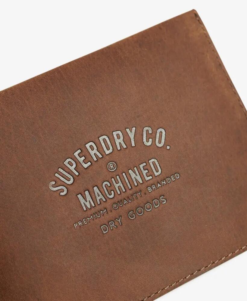 superdry Leren portemonnee bruin voor dames – BROWN 4/4