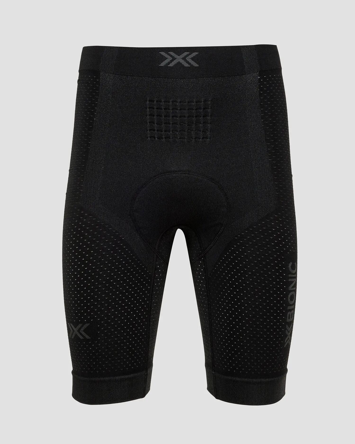 Spodenki rowerowe męskie X-Bionic XCEED RIDE LINER SHORTS X BLACK/RHINO GREY 1/4