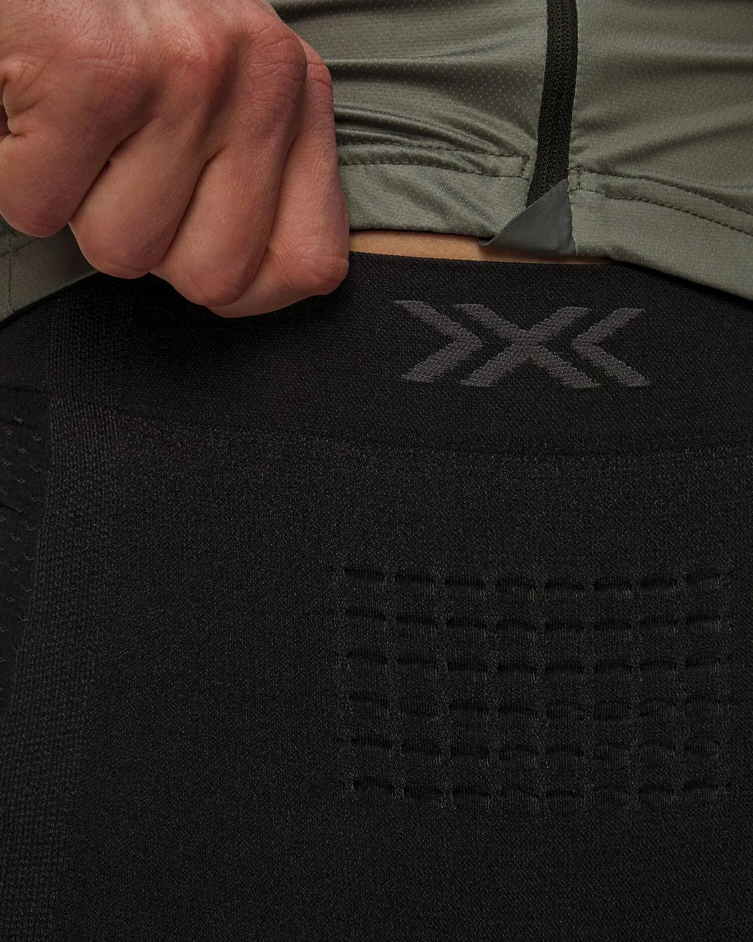 Spodenki rowerowe męskie X-Bionic XCEED RIDE LINER SHORTS X BLACK/RHINO GREY 3/4