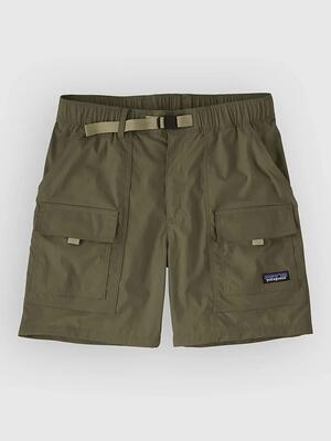 Shorts - heren - 6 in. - elastische taille - basin green