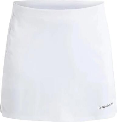 Rok - ski - dames - short met zakken - wit