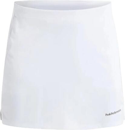Damen - Ski - Rock - mit innenhose, taschen, elastischer bund - weiß