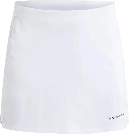 Damen - Ski - Rock - mit innenhose, taschen, elastischer bund - weiß