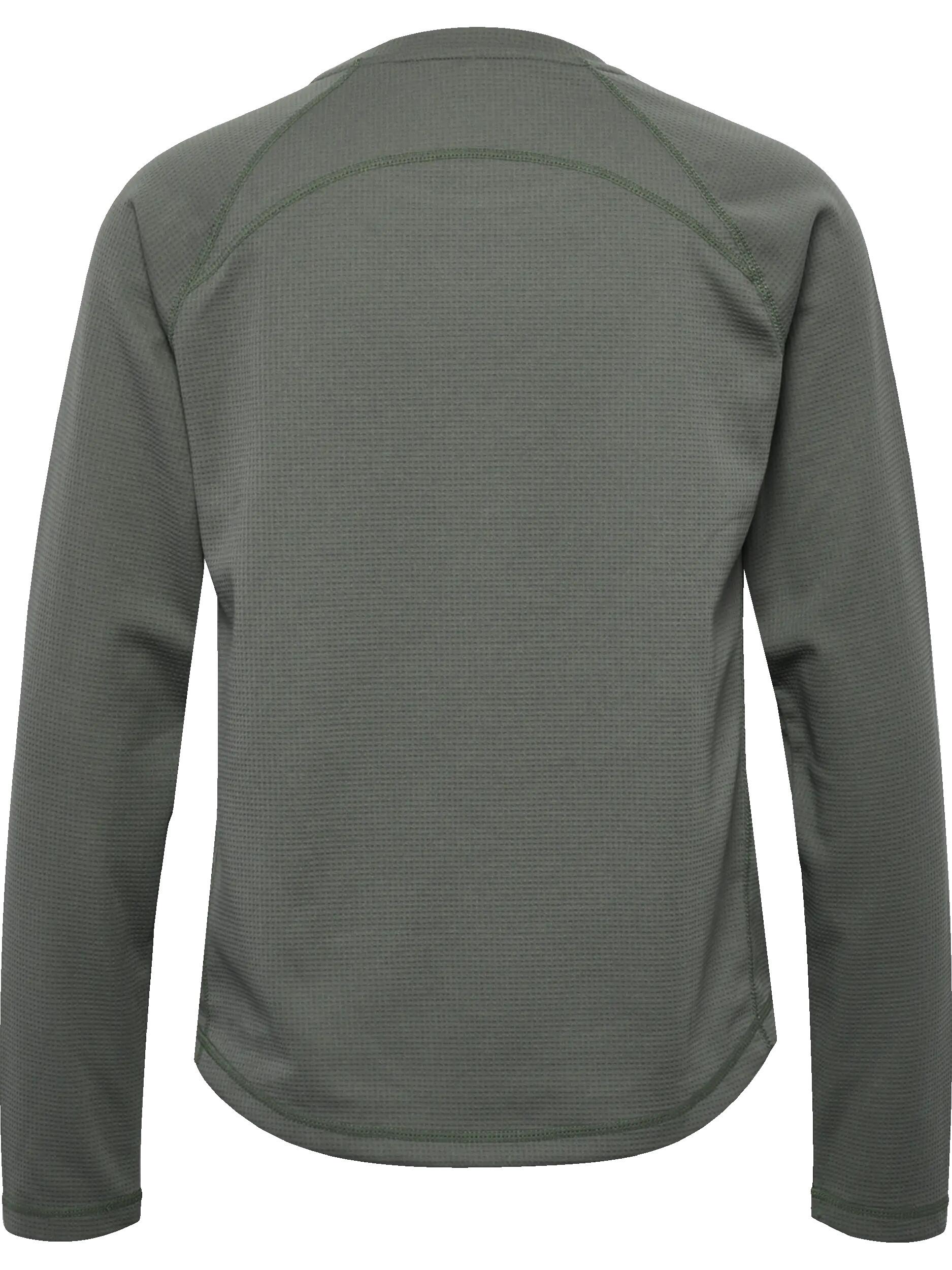 hummel T-shirt manches longues hmlMOMENTUM en polyester recyclé – CASTOR GRAY 2/4