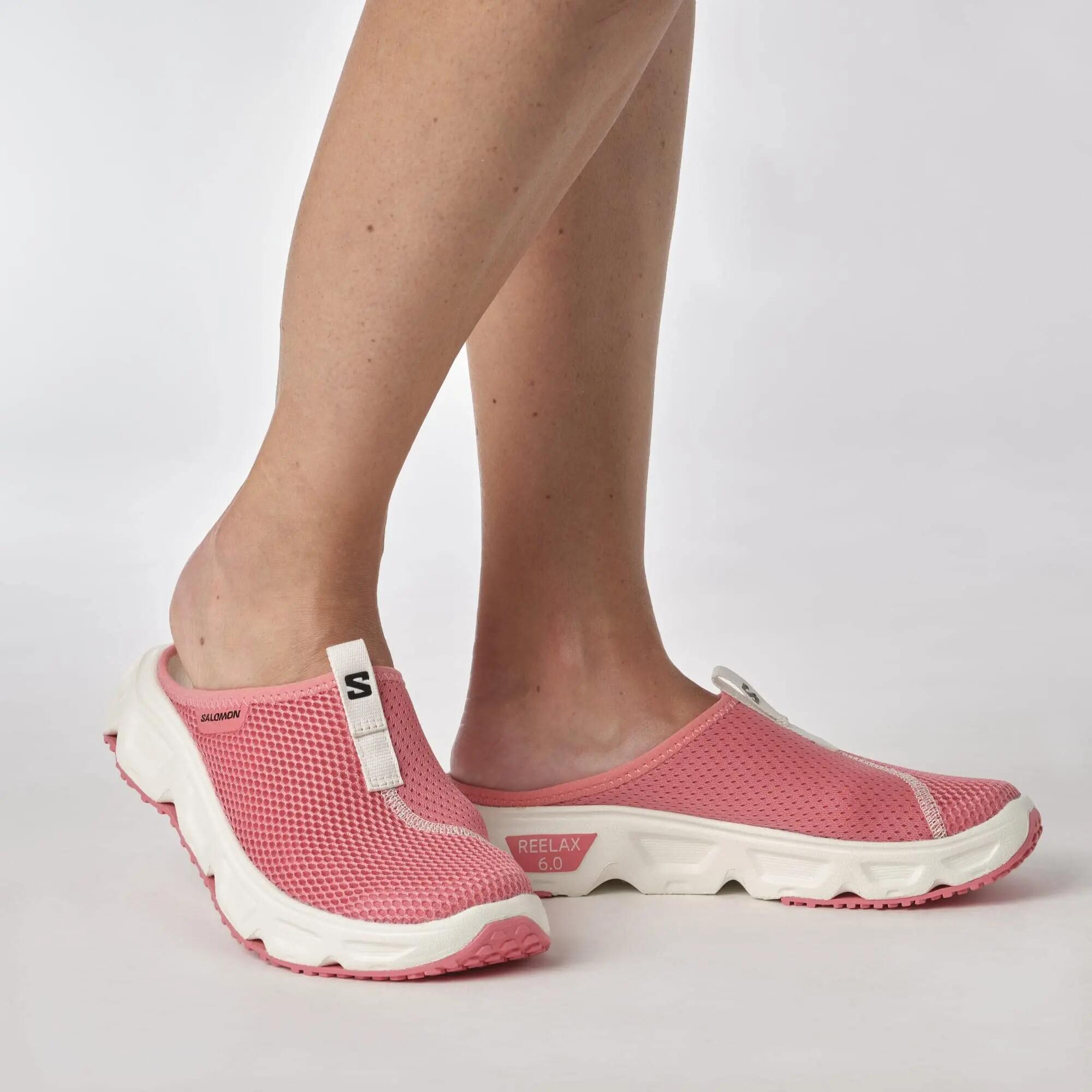 Damen - sport - pantoletten - erholung - reelax 6.0 - tea rose 4/4