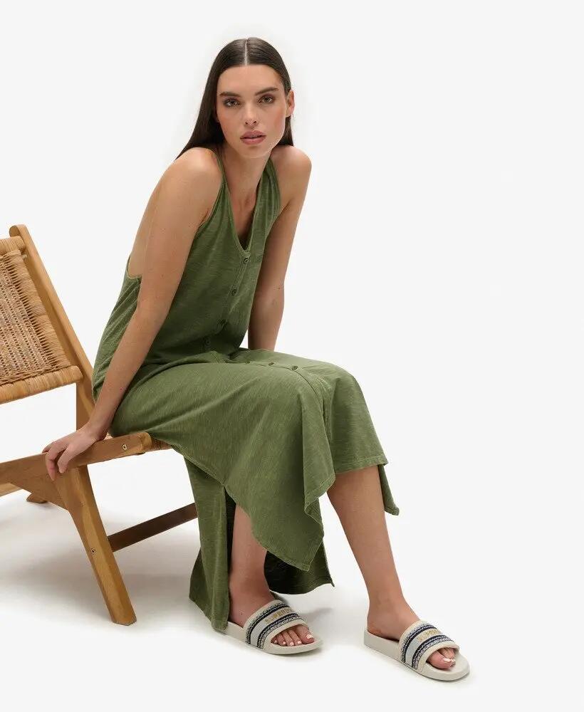 superdry Sandales Pool Vegan Webbing avec bride détaillée – NATURAL 5/5