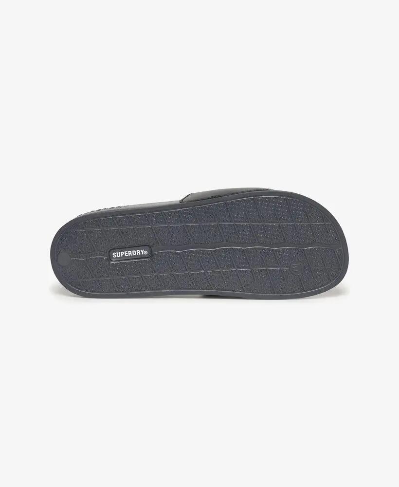 superdry Core Pool Sliders - Chanclas con banda acolchada – Deep Navy/Optic 7/7