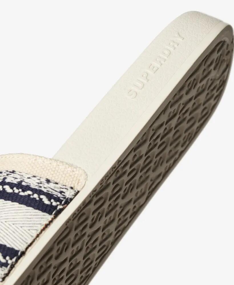 superdry Sandales Pool Vegan Webbing avec bride détaillée – NATURAL 3/5
