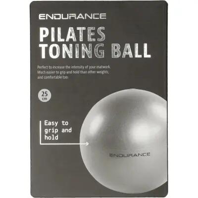 endurance Pilates Training Tone ball 25 cm in PVC – 1012 Charcoal Gray 4/5