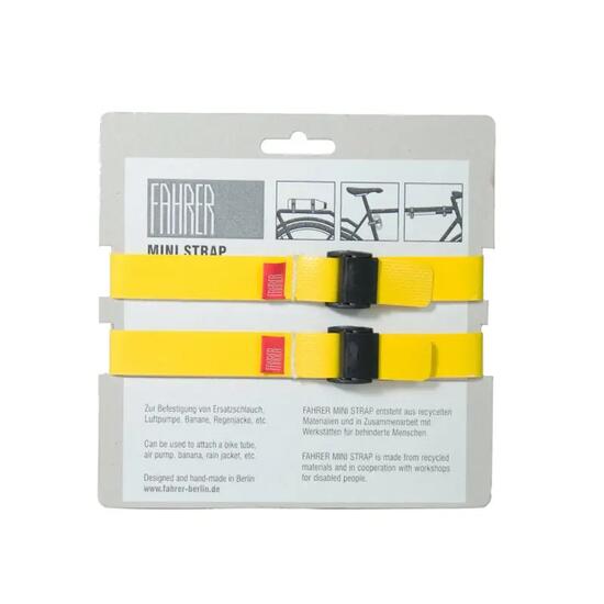 Sangles de fixation vélo Cargo mini Fahrer - Lot de 2