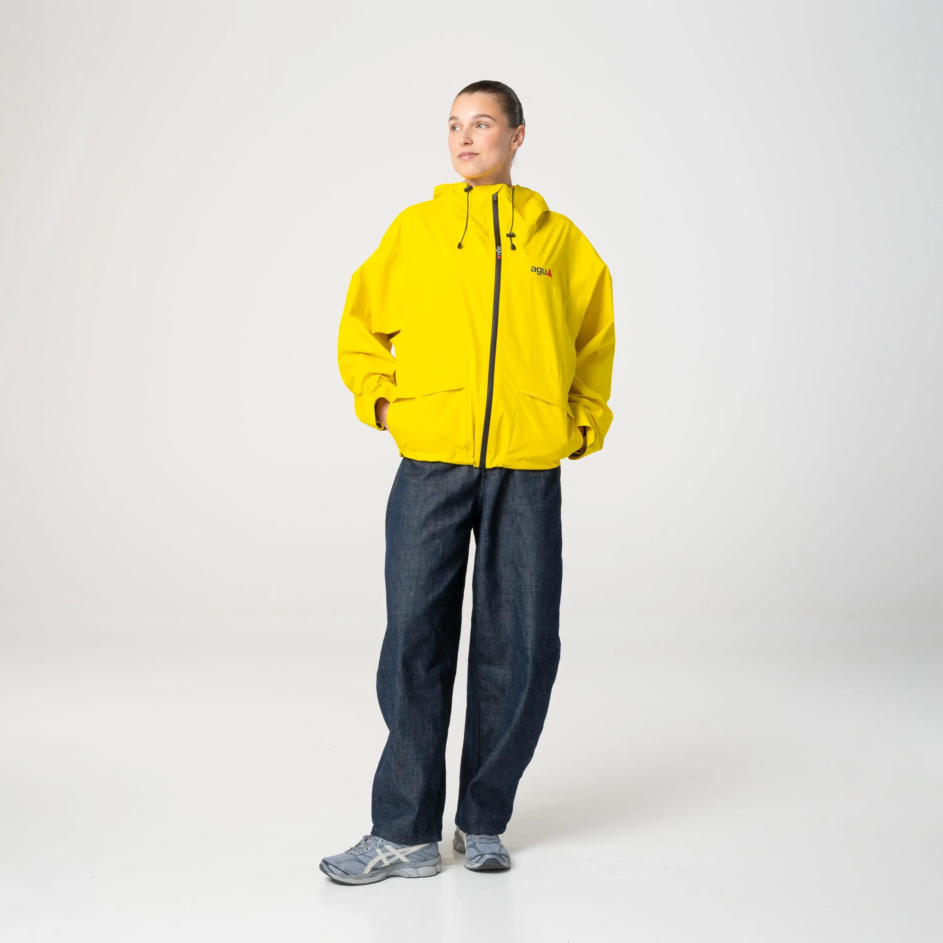 Veste de pluie vélo imperméable 20000 mm Original Premium jaune 7/7