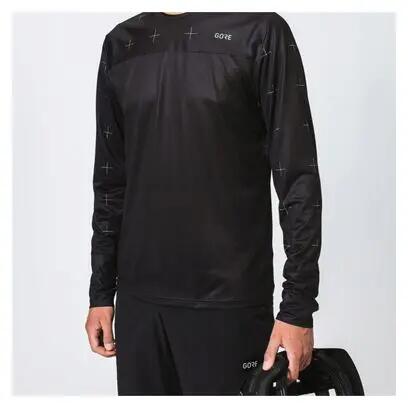 GORE Wear TrailKPR Daily camiseta manga larga para MTB, negro. 7/7