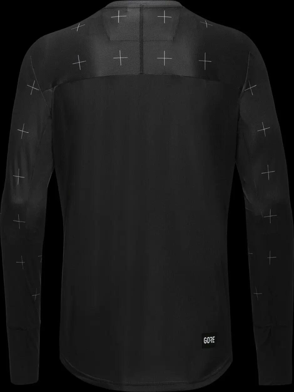 GORE Wear TrailKPR Daily camiseta manga larga para MTB, negro. 4/7