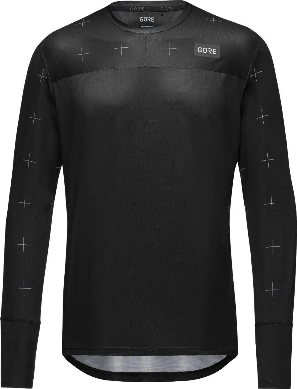 GORE Wear TrailKPR Daily camiseta manga larga para MTB, negro. 3/7