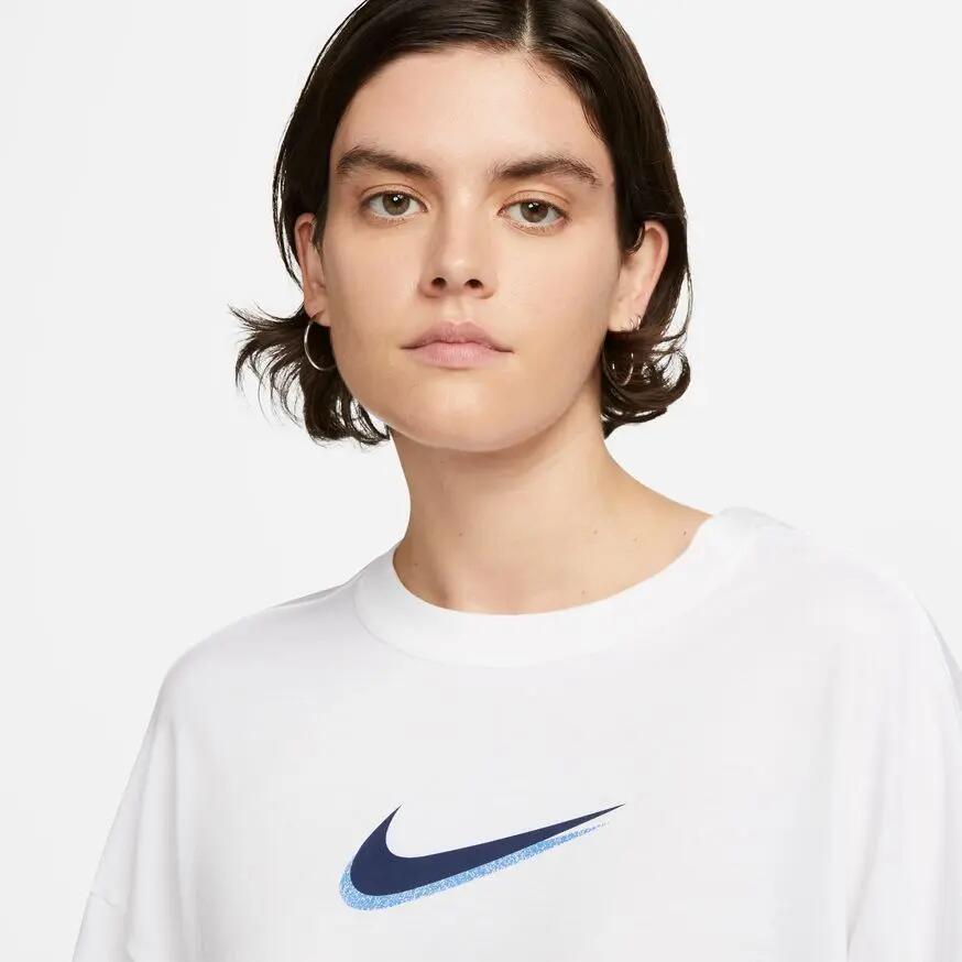 Nike Sportswear White Long Sleeve T-Shirt White 3/3