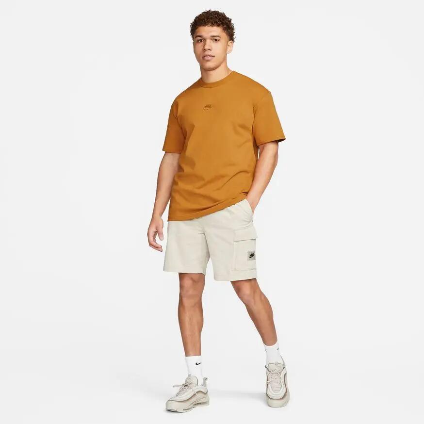 T-shirt manches courtes Nike Sportswear Premium Essential Orange 3/3
