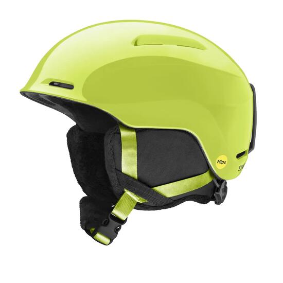 SMITH Smith Kinder Wintersporthelm GLIDE Junior MIPS Electric Lime