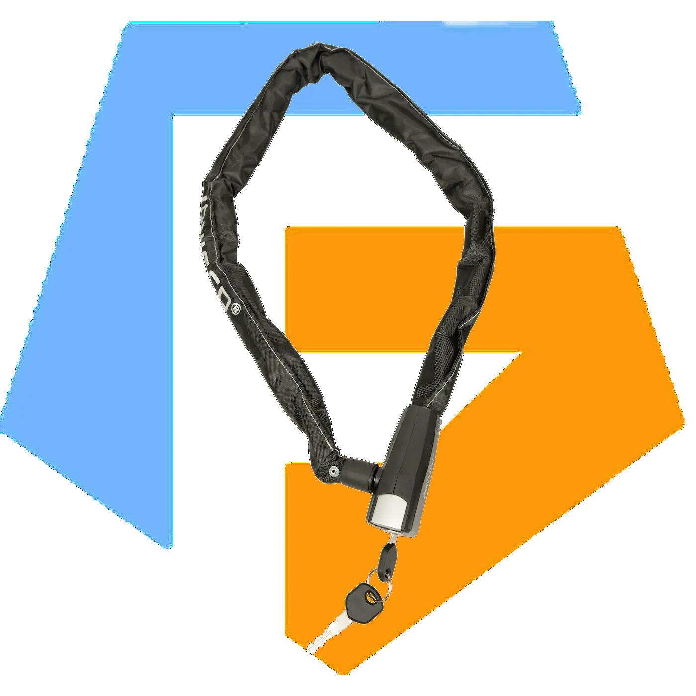 Cadenas de chaîne noir de luxe de 110 cm avec fonction Auto-Click 4/4