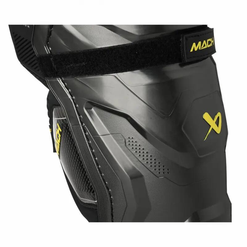 Chrániče holení na hokej BAUER S23 SUPREME MACH SHIN GUARD-SR 7/8