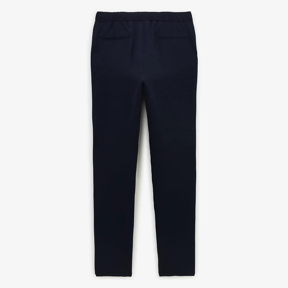 Chino 549 coupe droite taille élastiquée bleu foncé 3/6