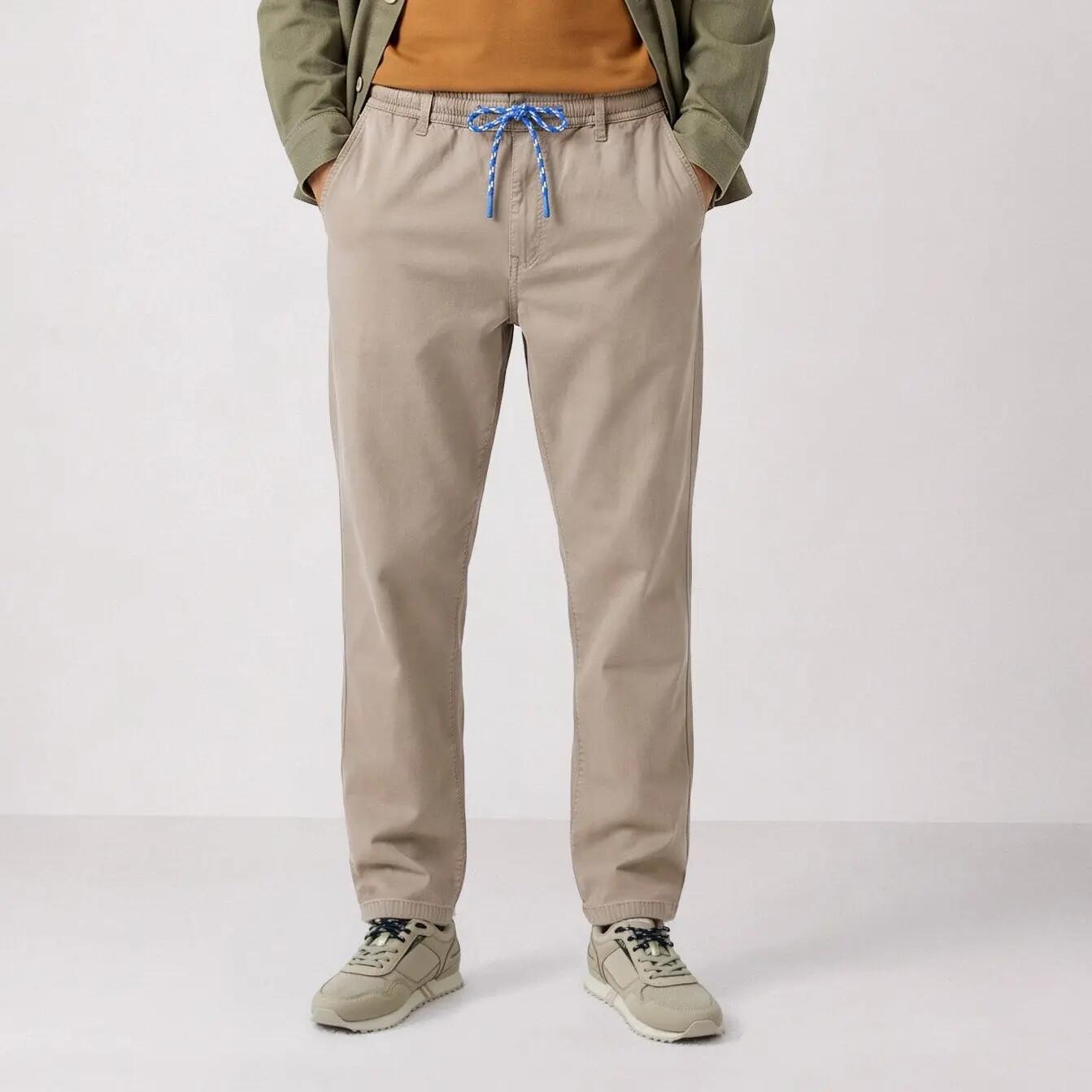 Broek 558 van stretchkatoen met elastische tailleband 2/6