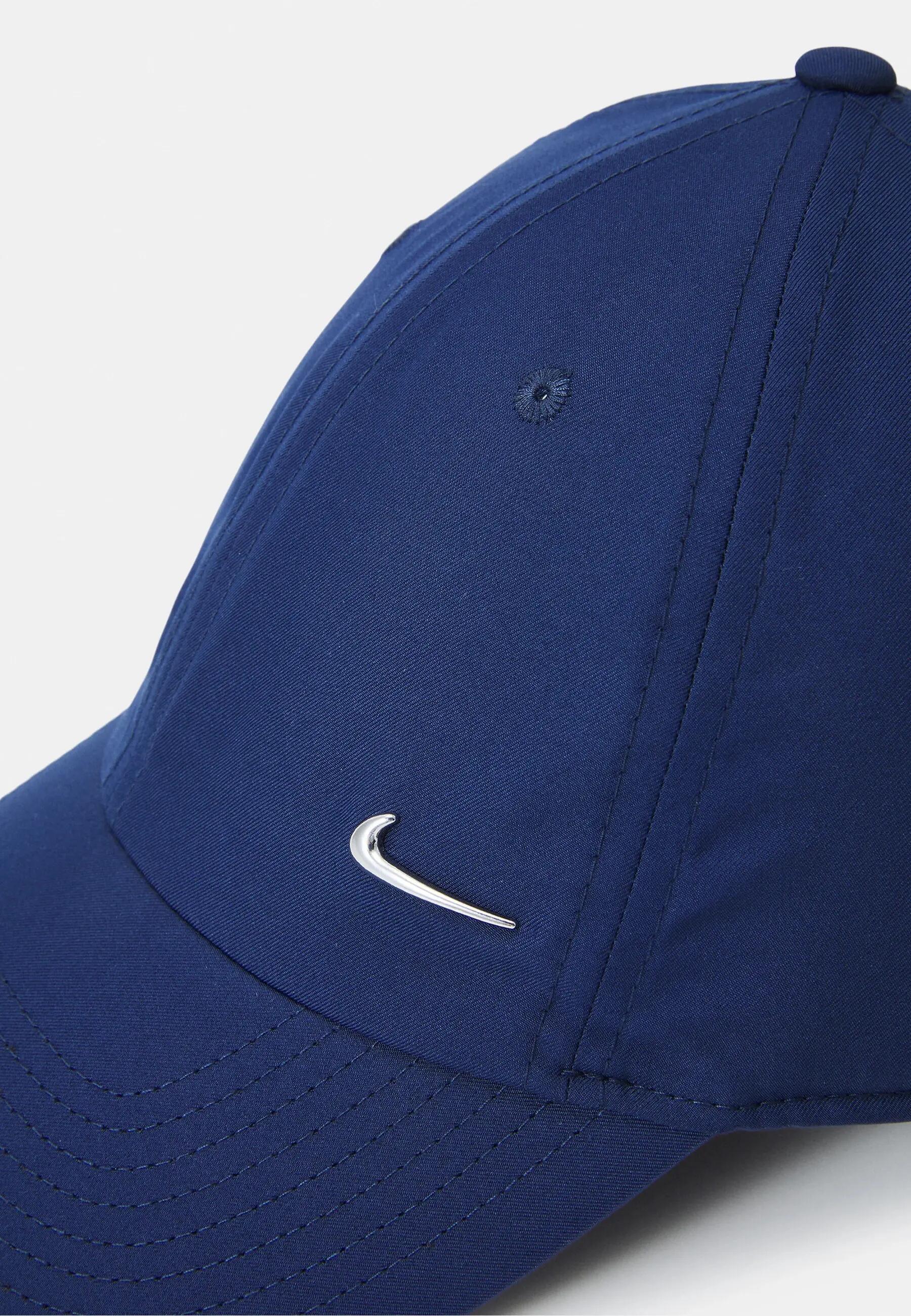 Kap Nike Dri-FIT Club Unstructured Metal Swoosh Cap, Blauw, Uniseks 5/5