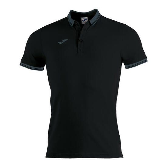 Polo Manches Courtes Enfants Joma Bali II Noir