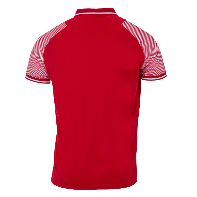 Polo manches courtes Garçon Joma Essential ii rouge blanc