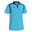 Polo manches courtes Garçon Joma Championship v turquoise fluo bleu marine