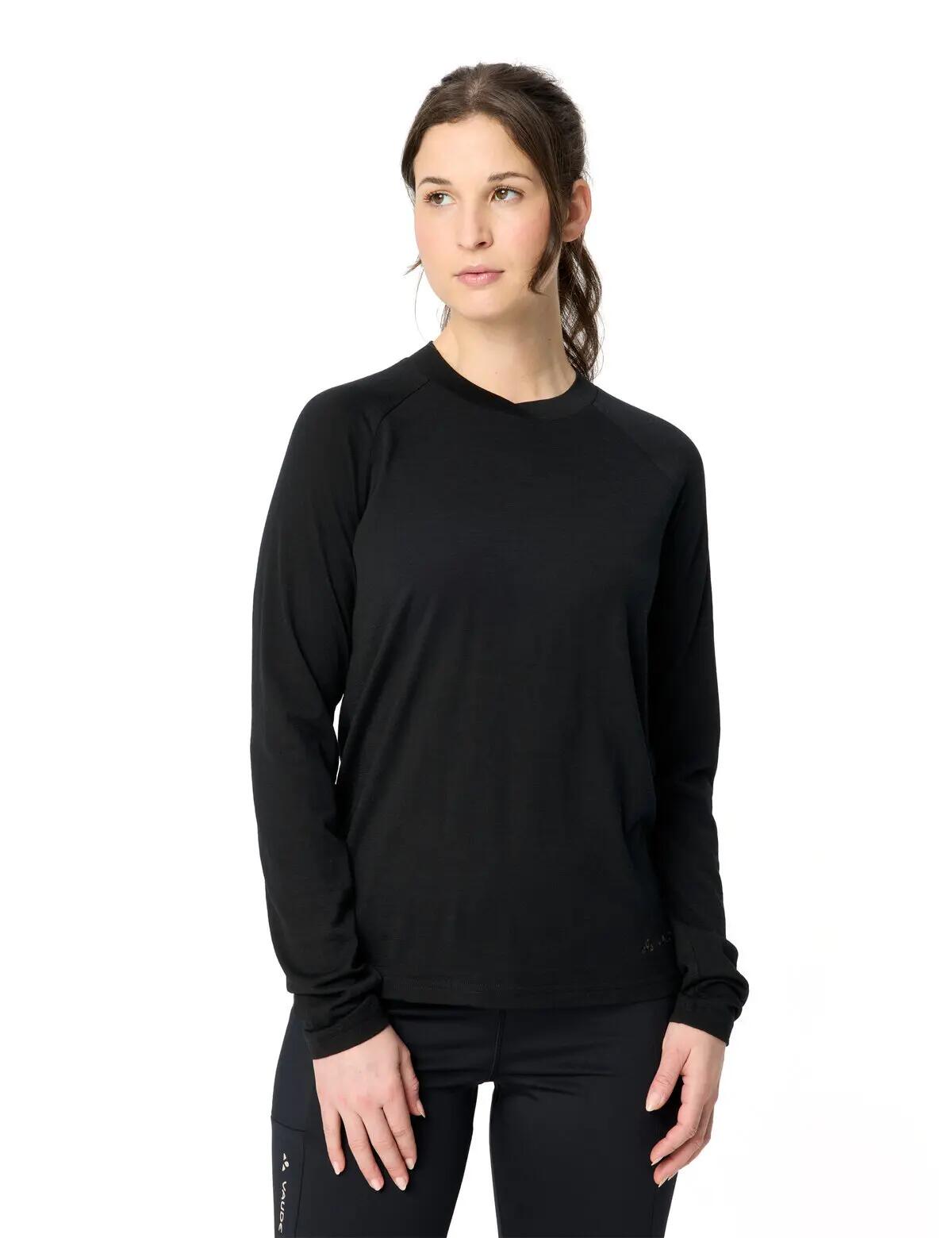 Funktionsshirt W Essential Wool Shirt 3/7