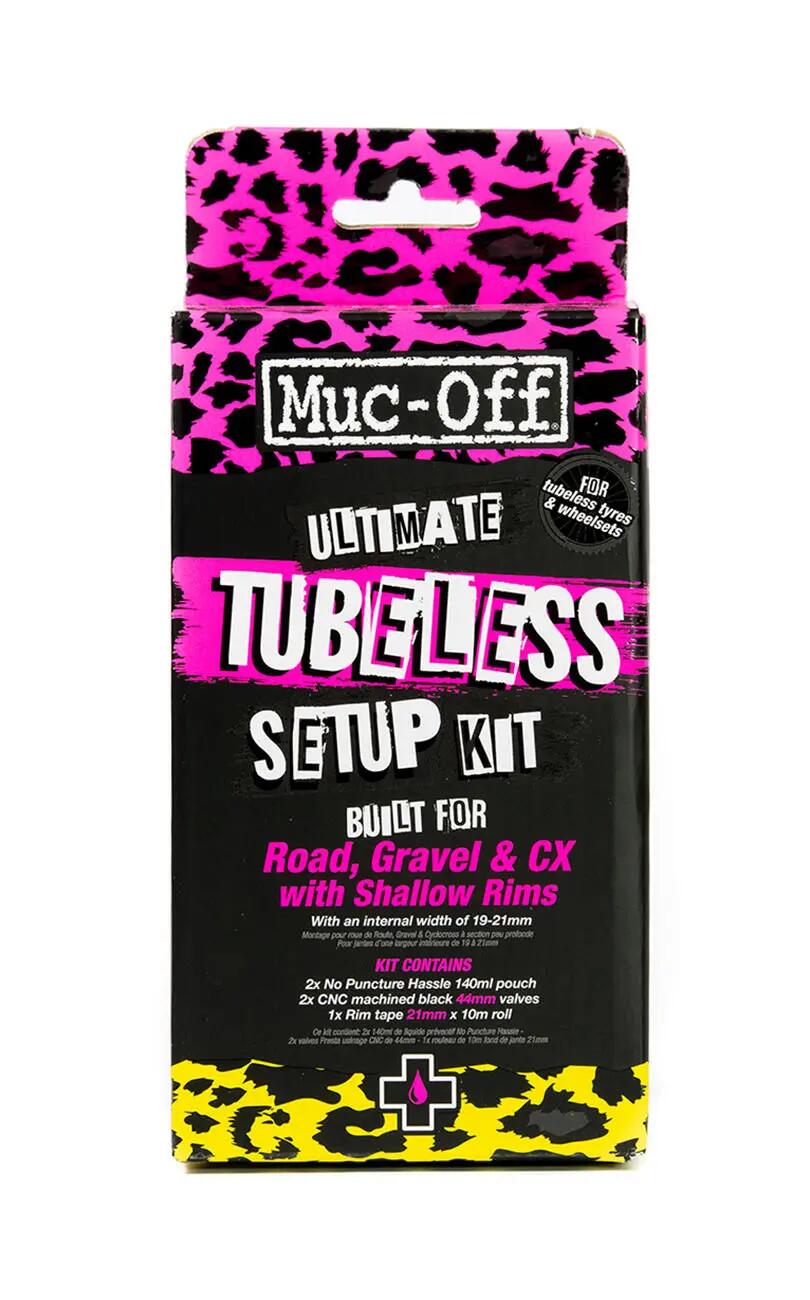 Unisex Wielrennen Tubeless Kit 44mm Ventielset 5/7