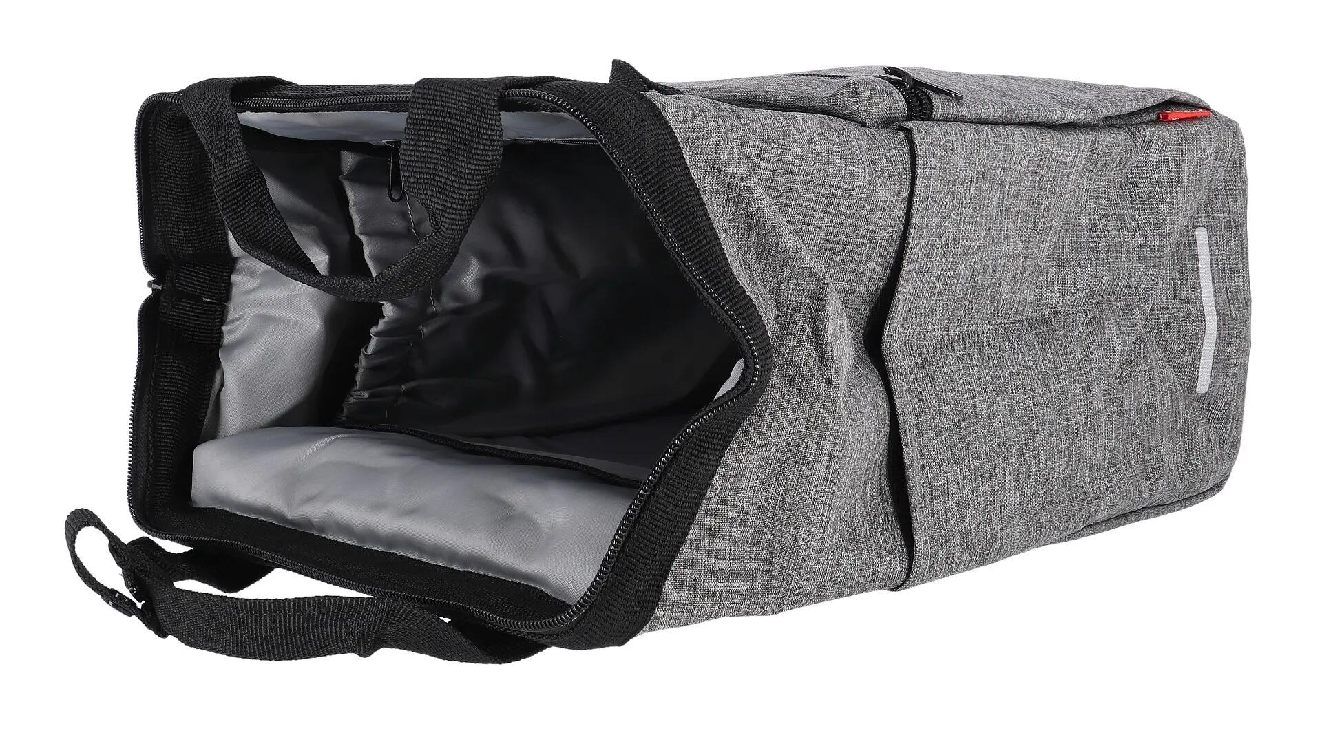 Bagagedraagtas ROOMY GT, twist zilver 3/5