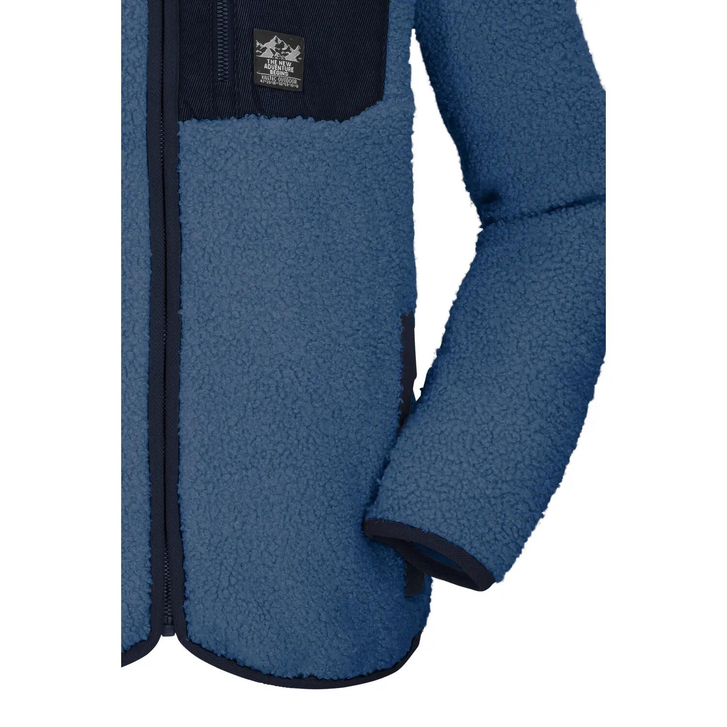Kinder Fleecejacke Sherpajacke mit Stehkragen 4/5