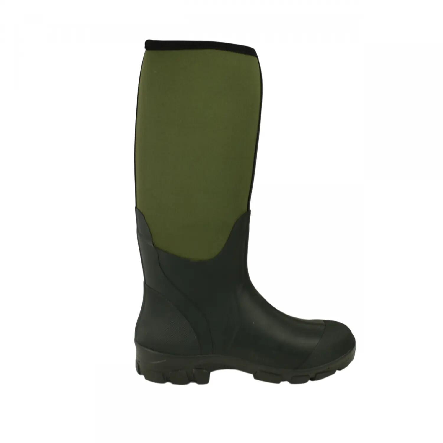 Herren - Outdoor-Gummistiefel - Neoprenstiefel Farum II - Oliv/Schwarz 5/5