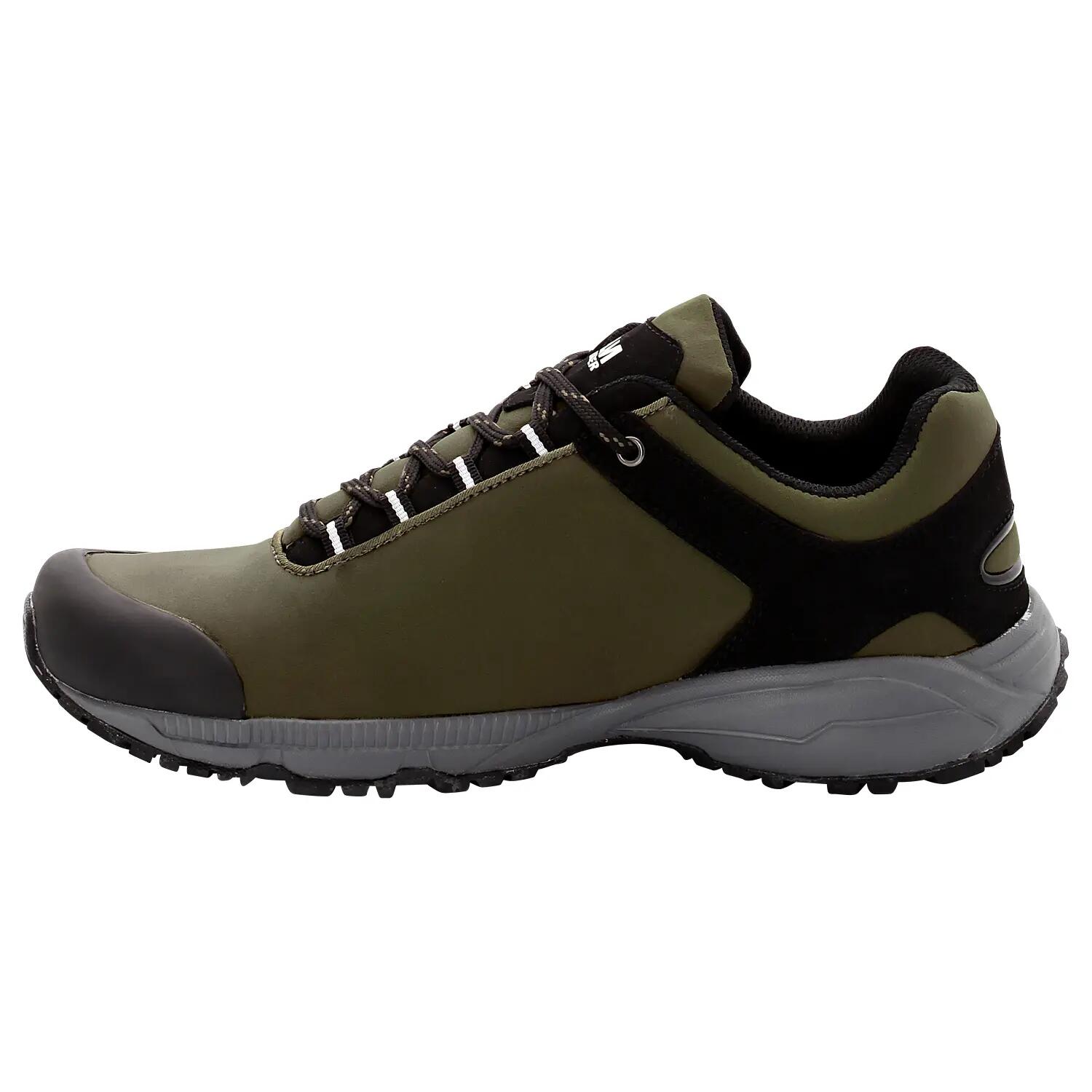 Herren - Outdoor-Halbschuhe - Softshell - Laxa, oliv/schwarz 4/5
